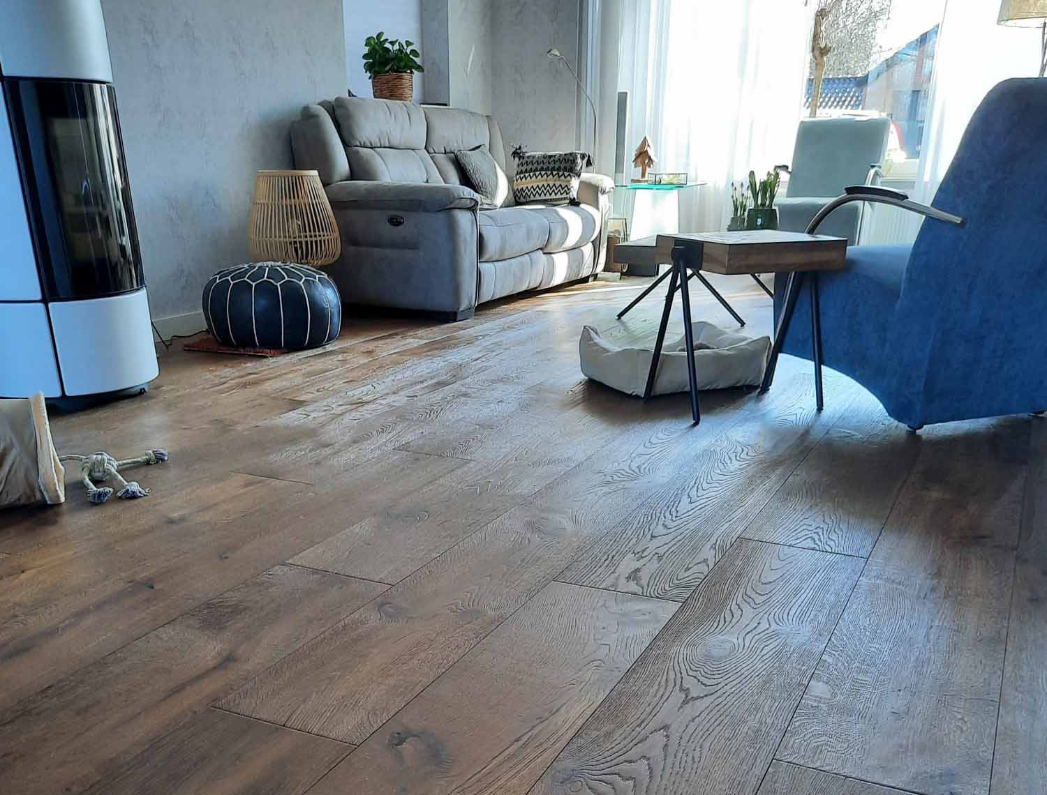 Houten vloer in Drenthe