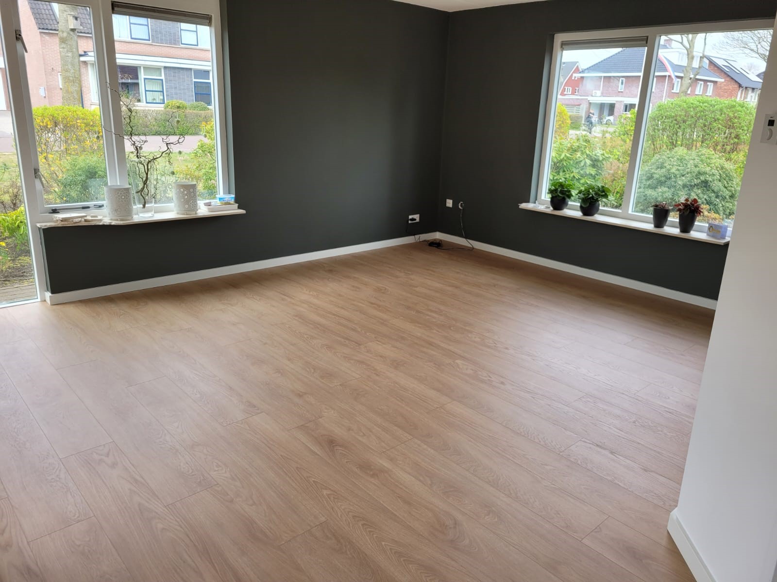 PVC vloer en vloerverwarming in Assen
