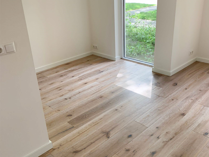 Houten vloer in Beilen