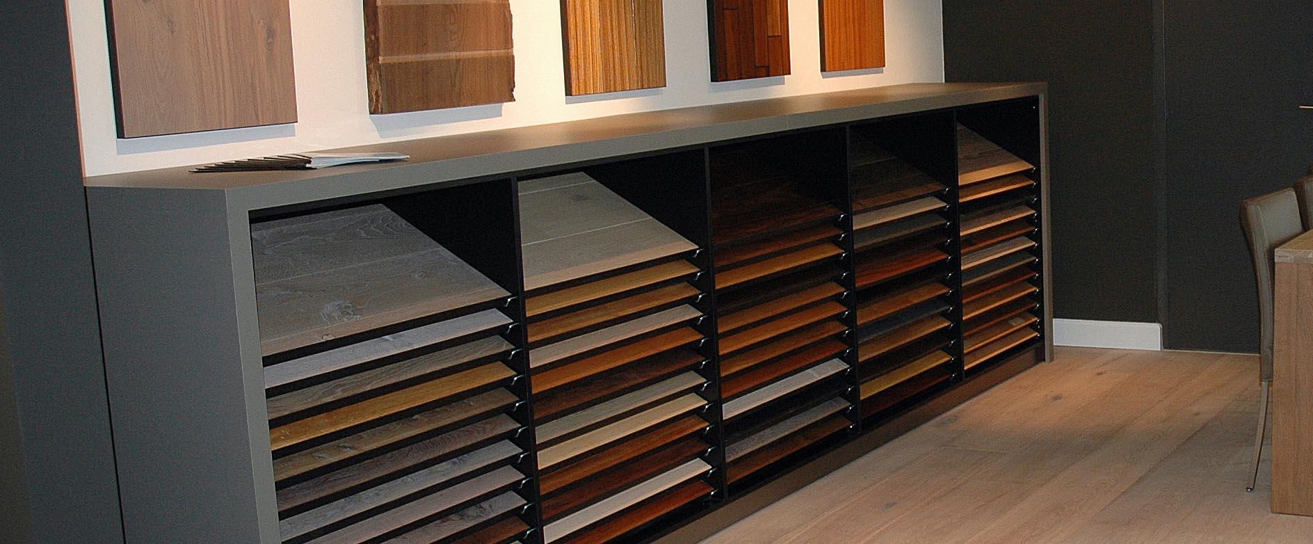 Houten vloer kopen showroom